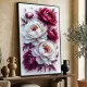 Tablou cu flori înrămat - Bujori Înfloriți, tablou premium inspirat din estetica florală