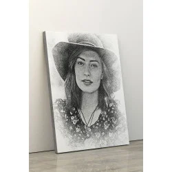 Tablouri personalizate - Desen in Creion după Poza