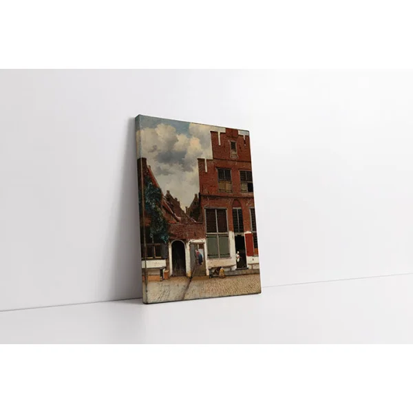 Vedere de la Casele din Delft - Reproduceri pictori celebri
