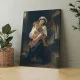 Young mother gazing at her child - Reproduceri pictori celebri