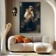 Young mother gazing at her child - Reproduceri pictori celebri