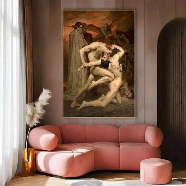 Dante and Virgile - Reproduceri pictori celebri