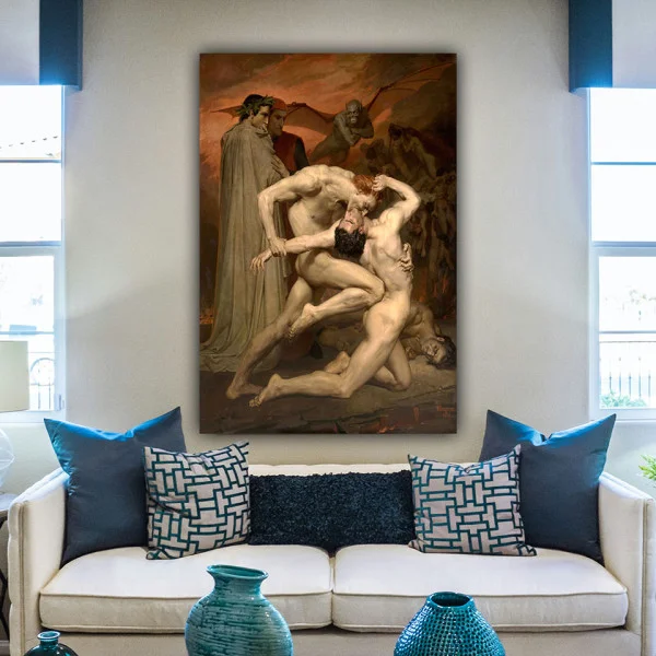 Dante and Virgile - Reproduceri pictori celebri