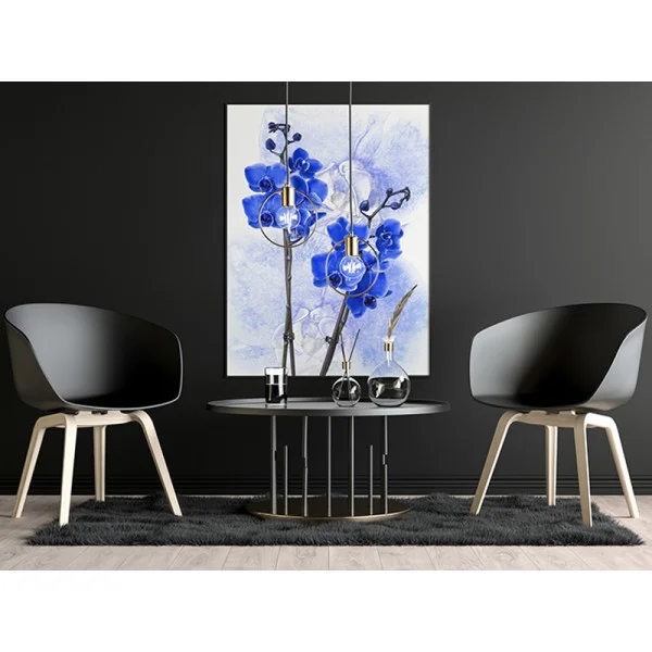 Orhidee Albastre - Tablou floral