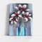 Tablou Modern cu Flori - Pictura cu petale, Design Contemporan