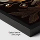 Tablou Canvas cu Flori - Flori de marmura, Reflexii Aurii