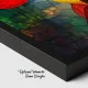 Flori Rosii Pictate in Detalii Uimitoare - Tablou floral