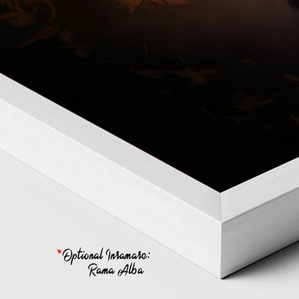 Tablou canvas cu flori - Ritm Botanic, tablou în stil Japandi ideal pentru decoruri minimaliste sau interioare calde