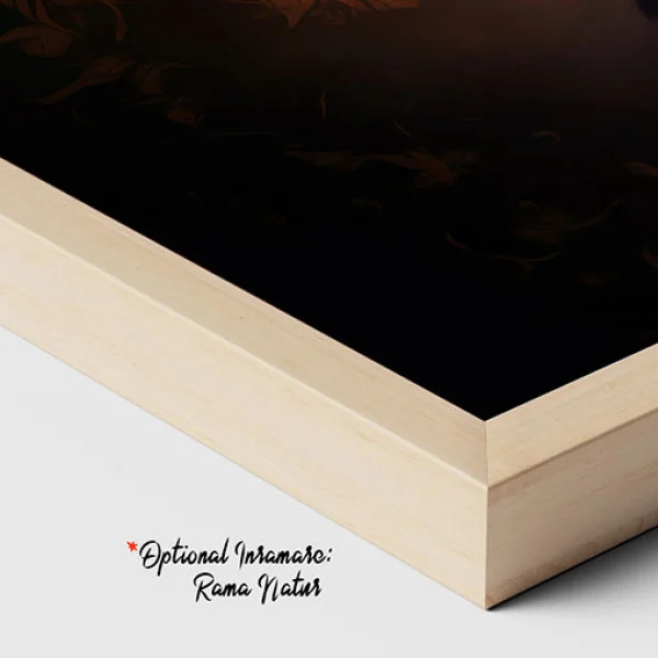 Tablou canvas cu flori - Ritm Botanic, tablou în stil Japandi ideal pentru decoruri minimaliste sau interioare calde