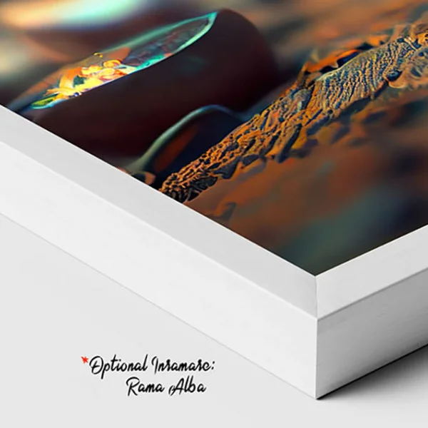 Tablou Modern cu Flori - Vortexul Florilor, Design Contemporan