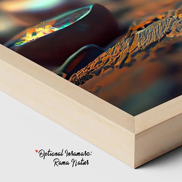 Tablou Modern cu Flori - Vortexul Florilor, Design Contemporan