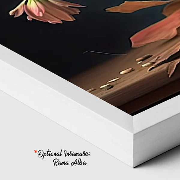 Tablou Canvas cu Flori - Povesti in Culori Nuantate, Stil Clasic de Galerie