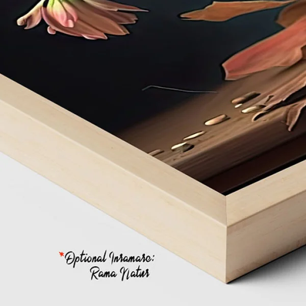 Tablou Canvas cu Flori - Povesti in Culori Nuantate, Stil Clasic de Galerie