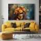 Tablou canvas floral modern – Sufletul Naturii, decor elegant cu flori pentru living