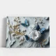 Tablou Canvas cu Flori - Valsul Florilor, Efect Tridimensional