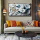 Tablou Canvas cu Flori - Valsul Florilor, Efect Tridimensional