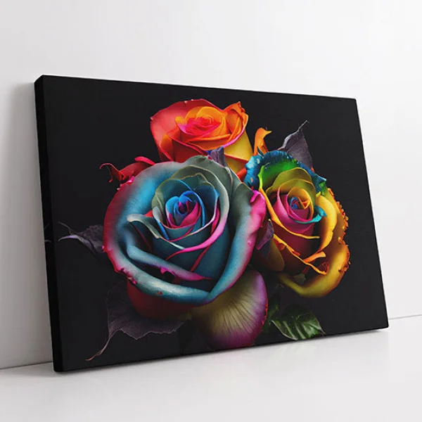 Tablou canvas cu flori - Ritmuri Subtile, compoziție grafică abstractă ideală pentru amenajări scandinave sau interioare minimaliste
