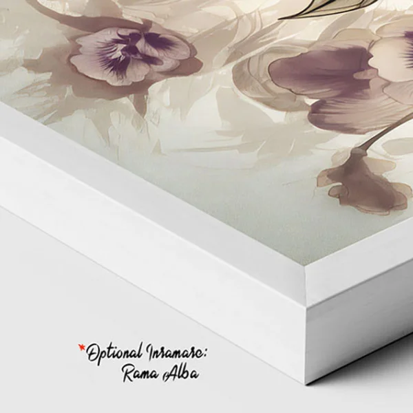 Tablou cu Flori pentru Living - Poezia Tainică a Primăverii, Canvas Premium
