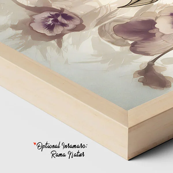 Tablou cu Flori pentru Living - Poezia Tainică a Primăverii, Canvas Premium
