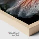 Tablou canvas cu flori - Roua Dimineții, tablou delicat cu magnolie pentru dormitoare romantice sau saloane elegante