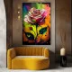 Colorat cu Dragoste - Tablou cu flori