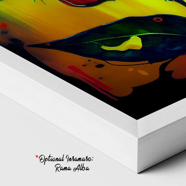 Colorat cu Dragoste - Tablou cu flori