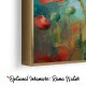 Tablou canvas cu flori - Acuarelă cu Maci, decor elegant pentru living modern