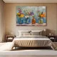 Tablou canvas cu flori de primăvară – Flori de Primăvară, decor floral elegant pentru living