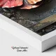 Tablou Canvas cu Flori - Vise Înflorate, Relief Industrial