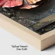 Tablou Canvas cu Flori - Vise Înflorate, Relief Industrial