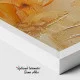 Tablou Canvas cu Flori - Primavara Galbena, Relief și Luminozitate