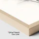 Tablou Modern cu Flori - Texturi de Frumusețe, Minimalism Monocrom