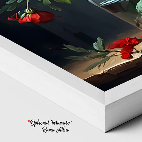 Garoafe Rosii - Tablou floral