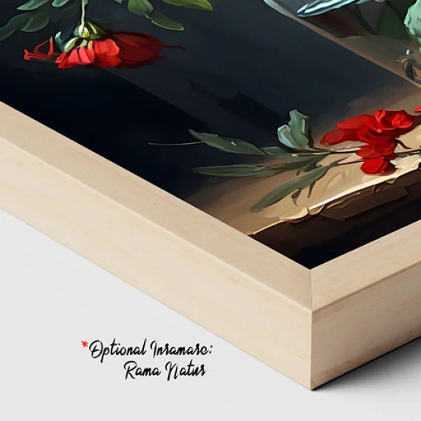 Garoafe Rosii - Tablou floral