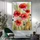 Blooming Poppies - Tablou cu flori