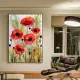 Blooming Poppies - Tablou cu flori