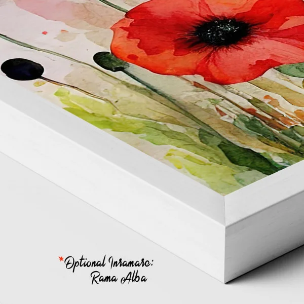Blooming Poppies - Tablou cu flori