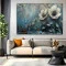 Tablou canvas cu flori – Liniște din Natură, decor floral elegant pentru living