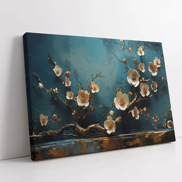 Blooming Almond Tree - Tablou cu flori