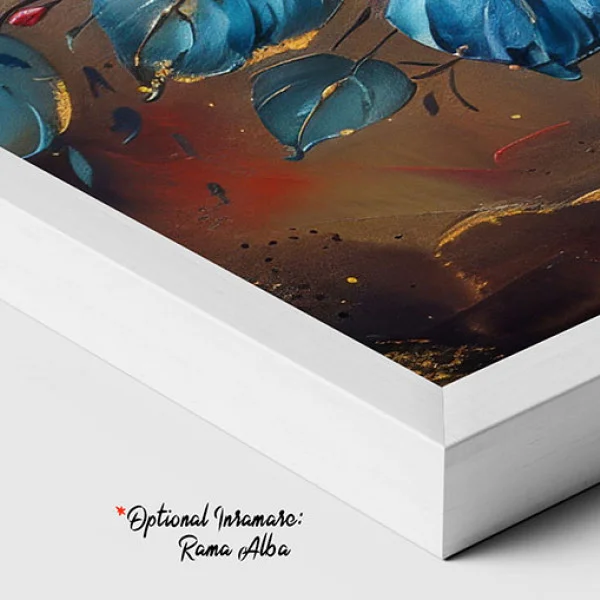 Tablou Canvas cu Flori - Radiant Roses, Explozie de Culoare