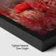 Tablou Romantic cu Maci - Wonder Poppies, Apus Spectaculos