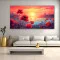 Tablou canvas cu flori - Summer Whispers, tablou modern pentru decor living sau dormitor