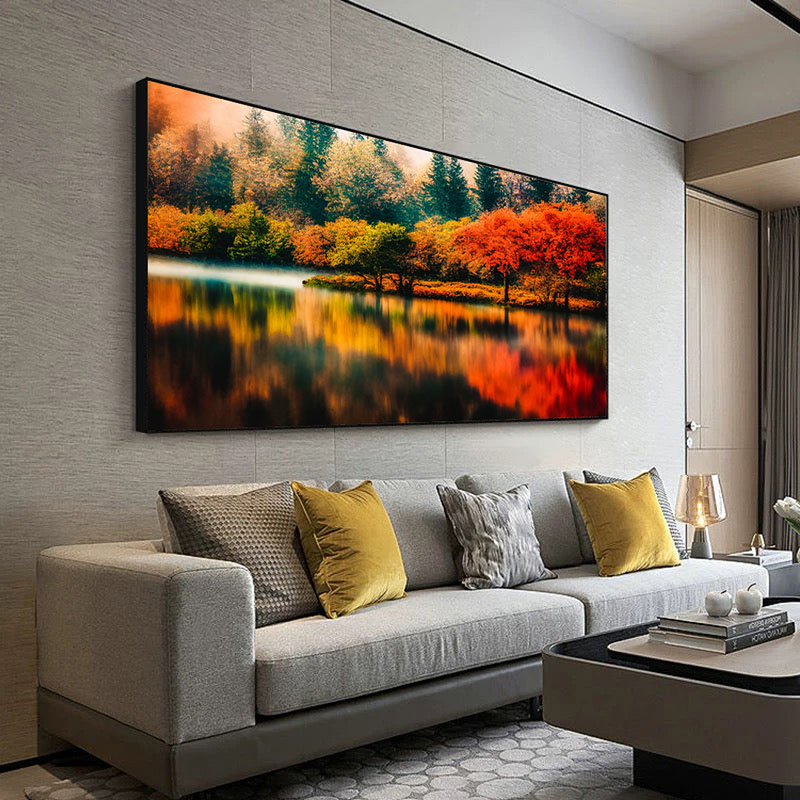 Culori de toamna - Tablou peisaj Culori de toamna - Tablou peisaj