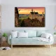 Tablou peisaj castel - Atingerea Cerului, pentru living, dormitor, birou sau hol, cadou inspirat