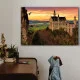 Tablou peisaj castel - Atingerea Cerului, pentru living, dormitor, birou sau hol, cadou inspirat