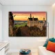 Tablou peisaj castel - Atingerea Cerului, pentru living, dormitor, birou sau hol, cadou inspirat