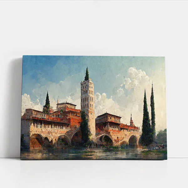 Verona, Orasul Vechi - Tablou peisaj