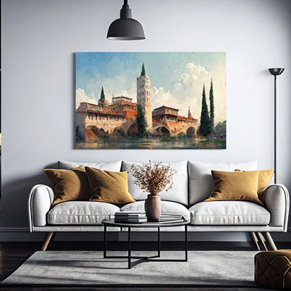 Verona, Orasul Vechi - Tablou peisaj