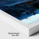 Tablou canvas peisaj - Zi de Iarnă, tablou de iarna perfect pentru decoruri nordice sau livinguri luminoase