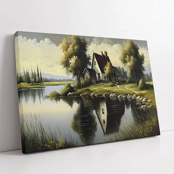Creatie Verde - Tablou peisaj